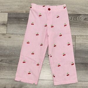 Charming Cherry Kids Seersucker Pants